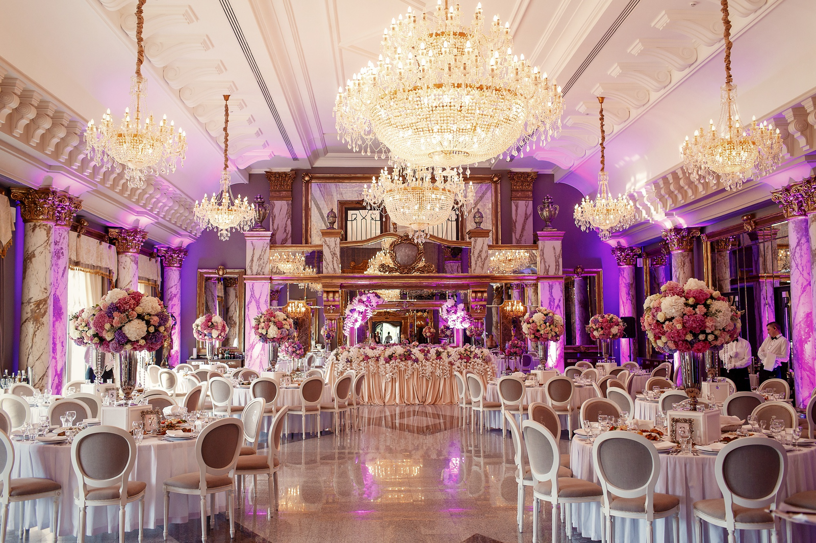 Grand celebration setup
